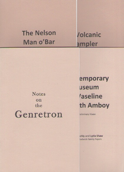 SHAW, Lytle; BLACHLY, J. - Notes on the Genretron